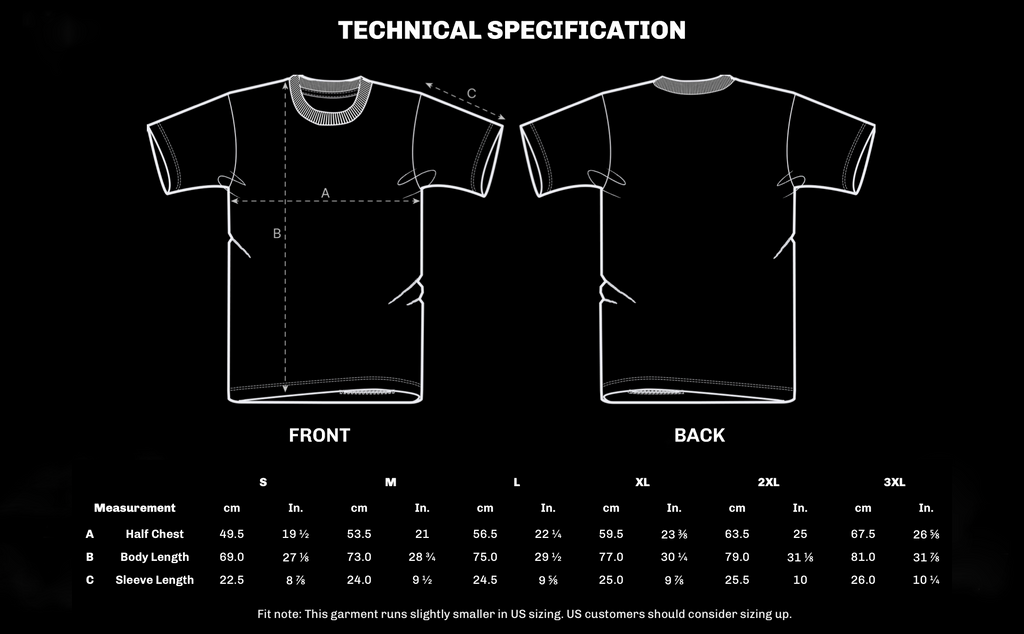 System-ID Size Chart