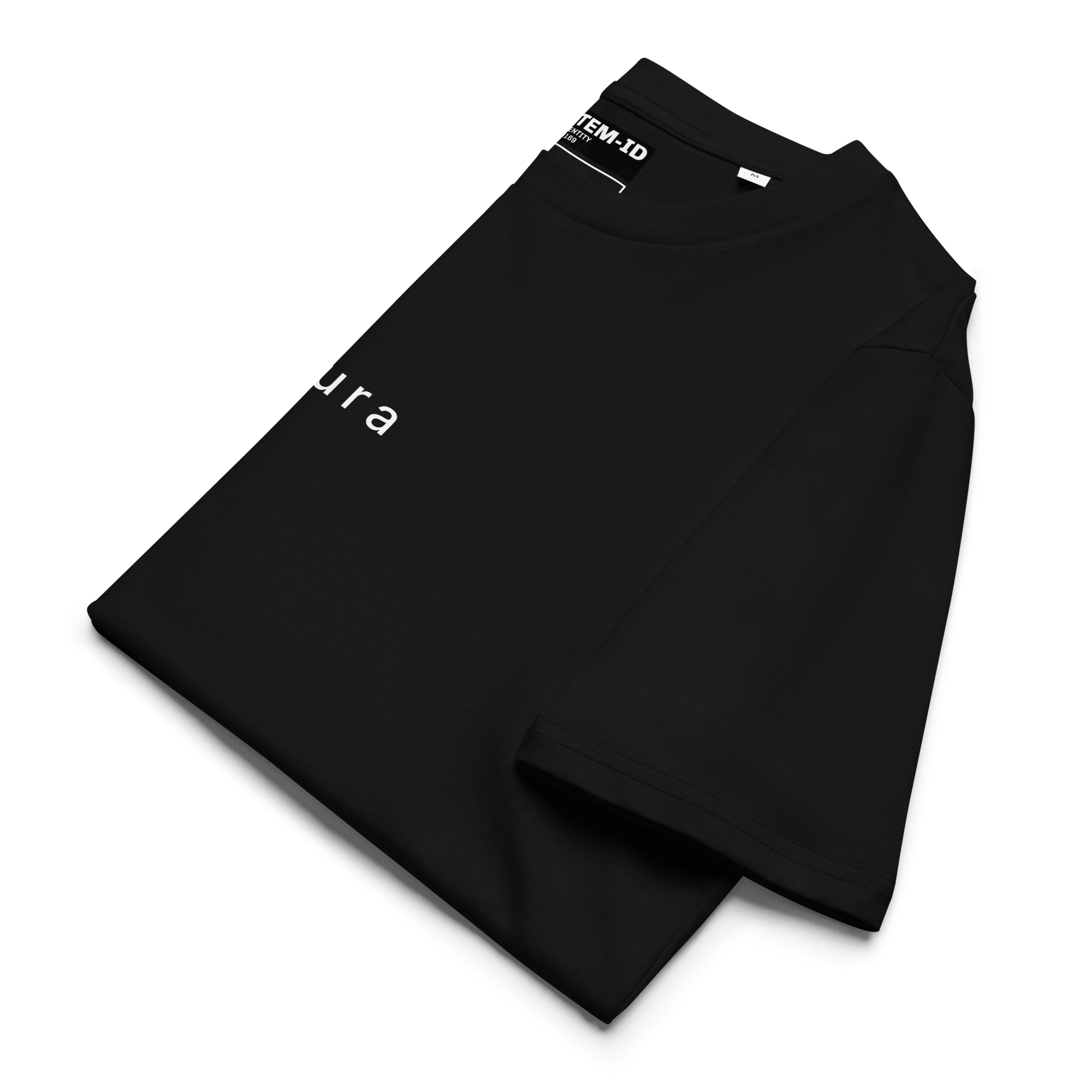aura_black_t-shirt folded